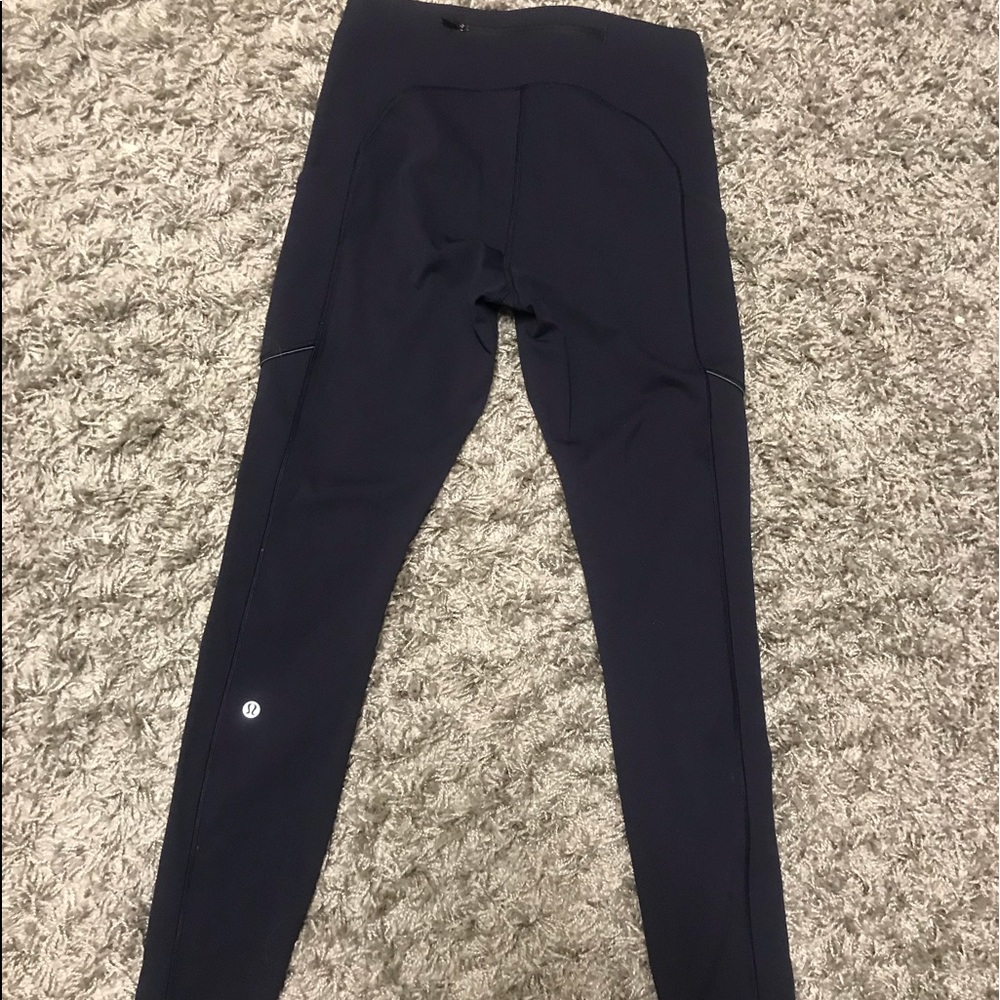 Navy Lululemon Speed Tight Leggings NWOT
